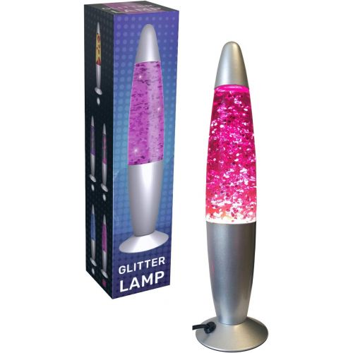  Agora Import Glitzerlampe Fuchsie