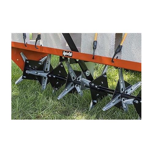  Agri-Fab 45-0299 48-Inch Tow Plug Aerator,Orange & Black,Large