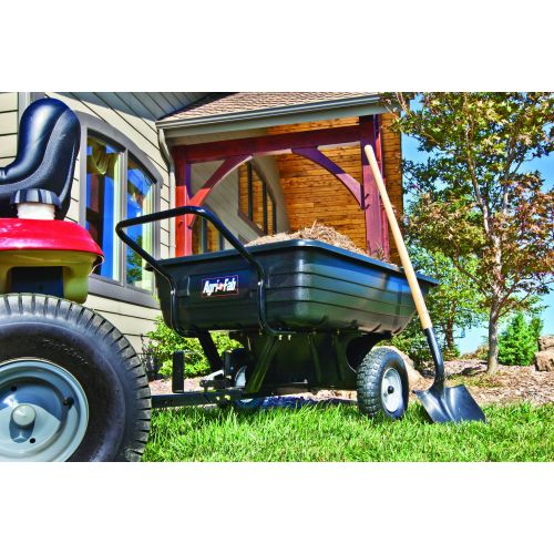  Agri-Fab, Inc. 350 lb. Convertible Poly PushTow Lawn and Garden Cart Model #45-03453