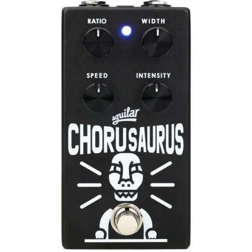  Aguilar Chorusaurus V2 Bass Chorus Pedal with Patch Cables