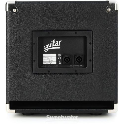  Aguilar SL 110 1 x 10-inch 175-watt Bass Cabinet - Classic Black 8 Ohm