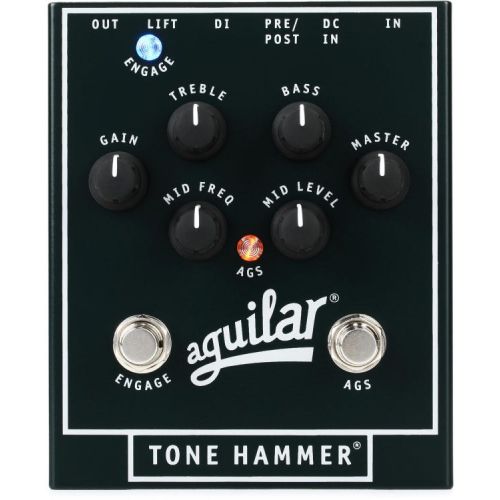  Aguilar Tone Hammer Preamp/Direct Box with Patch Cables