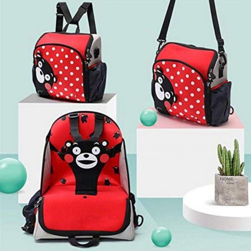  Agyness Agatha Waterproof Booster Seat Travel Feeding Booster 3 Point Harness Dinning High Chair Mommy Shoulder Bag Foldable Large Capacity Diaper Bags Baby Outdoor Product...