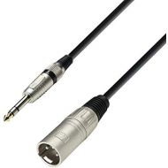 [아마존베스트]Ah Cables K3 BMV 0100 Microphone Cable XLR Male to 6.3 mm Stereo Jack 1 m