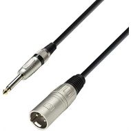 [아마존베스트]Ah Cables Adam Hall 3 Star Series 1m XLR Male to 6.3mm Jack Mono Microphone Cable