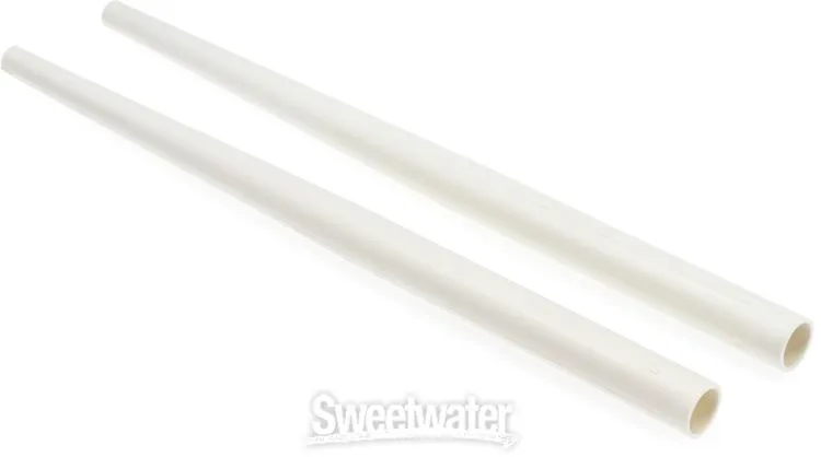  Ahead Drumstick Cover Pair - Long Taper - White