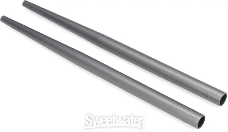  Ahead Drumstick Cover Pair - Medium Taper - Silver