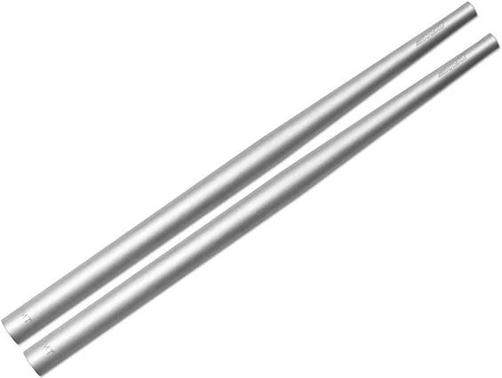  Ahead Drumstick Cover Pair - Medium Taper - Silver