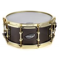 Ahead Bell Brass Snare Drum - 6 x 14-inch - Black Chrome