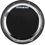 Ahead S-Hoop Marching Pad with Snare Sound - 10 inch - Chrome