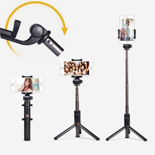  Ai-Free Tech Selfie Stick Bluetooth Wireless Tripod Foldable Extensible and Retractable Shutter Button with Convenient