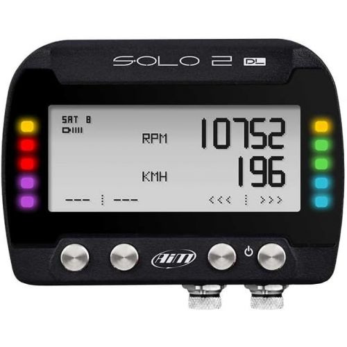  [아마존베스트]AiM Sportline SOLO2 DL GPS Lap Timer and Dash Logger with RS232/CAN/Power Connection Cable (X47 Series)