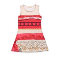 Aibeiboutique aibeiboutique Moana Dress Little Girls Adventure Grass Dress for Girls and Adult