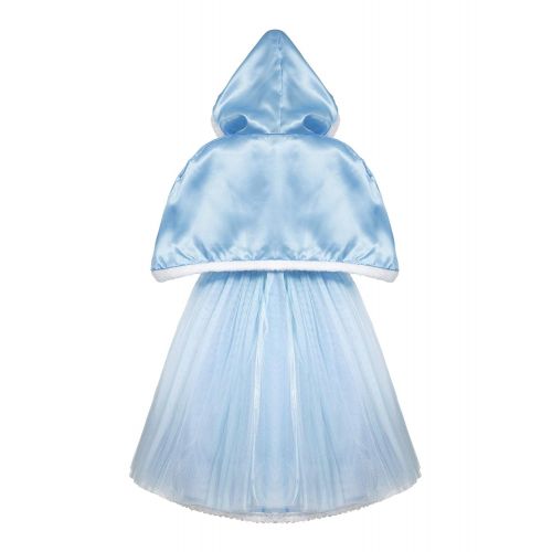  Aibeiboutique aibeiboutique Princess Dress Up Deluxe Party Costume Halloween Cosplay with Accessories