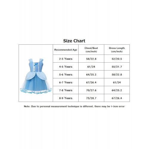  Aibeiboutique Princess Little Mermaid Dress Belle Snow White Rapunzel Cinderella Costume Dresses for Baby Toddler Girls