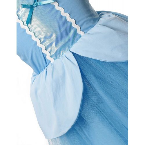  Aibeiboutique Princess Little Mermaid Dress Belle Snow White Rapunzel Cinderella Costume Dresses for Baby Toddler Girls