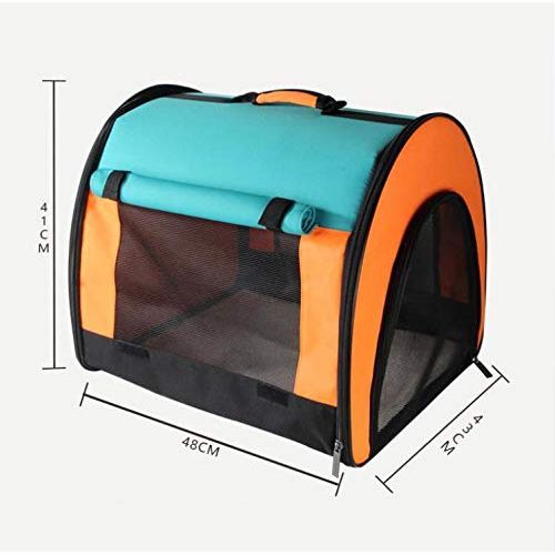  Aidashine Pet Carrier Compatible Dog and Cats, Travel Collapsible for Small Puppy Up to 15lbs, Soft Side Dog Crate, Portable Kennel for Puppies