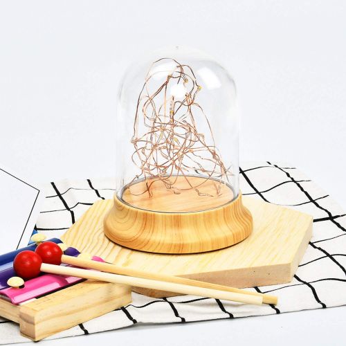  [아마존 핫딜]  [아마존핫딜]Aifusi LED String Nachtlichter, flexibler Kupferdraht im Inneren, dekorativer Tisch Schreibtischlampe mit Batterie oder USB fuer Indoor Outdoor Schlafzimmer Patio Garten Hochzeitsfeiern, w