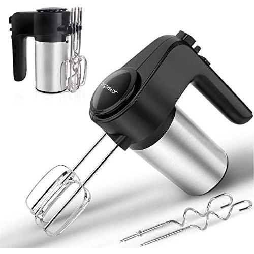  AigostarHanson30LYM-Elektrischer Handmixer300Wmit6Geschwindigkeiten,TurboBoostundAuswurftaste,einfache Aufbewahrungf