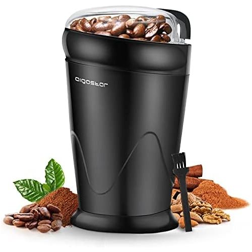  [아마존베스트]Aigostar Electric Coffee Grinder Adjustable Grinding Degree