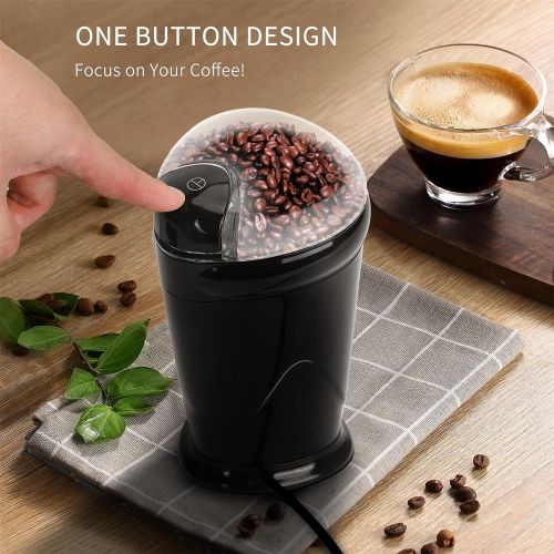  [아마존베스트]Aigostar Electric Coffee Grinder Adjustable Grinding Degree