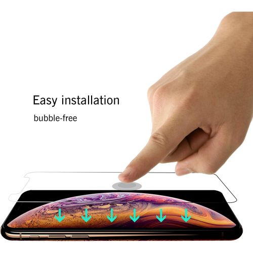  [아마존베스트]Ailun Compatible with Apple iPhone Xs Max Screen Protector 3 Pack 6.5 Inch 2018 Release Tempered Glass 0.33mm Anti Scratch Advanced HD Clarity Work with Most Case