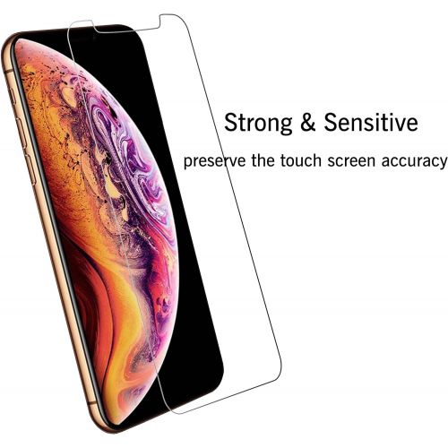  [아마존베스트]Ailun Compatible with Apple iPhone Xs Max Screen Protector 3 Pack 6.5 Inch 2018 Release Tempered Glass 0.33mm Anti Scratch Advanced HD Clarity Work with Most Case