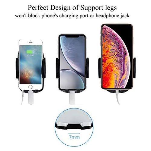  [아마존베스트]Ailun Car Phone Mount Air Vent Cellphone Holder Cradle 2Pack Universal Compatible with iPhone X Xs XR Xs Max 7 8 8Plus Compatible with Galaxy s10 S9 S8 Plus and More Smartphones Bl