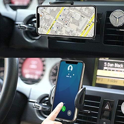  [아마존베스트]Ailun Car Phone Mount Air Vent Cellphone Holder Cradle 2Pack Universal Compatible with iPhone X Xs XR Xs Max 7 8 8Plus Compatible with Galaxy s10 S9 S8 Plus and More Smartphones Bl