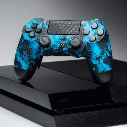  PS4 DualShock 4 PlayStation 4 Wireless Controller - Custom AimControllers WWII Special Edition with Smart Triggers and Standard Paddles.