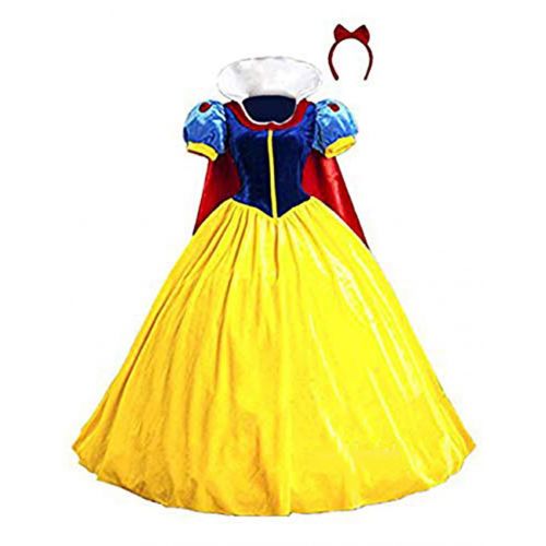  Ainiel Classic Deluxe Lolita Costume Queen Fairytale Dress Role Cosplay for Adults Kids
