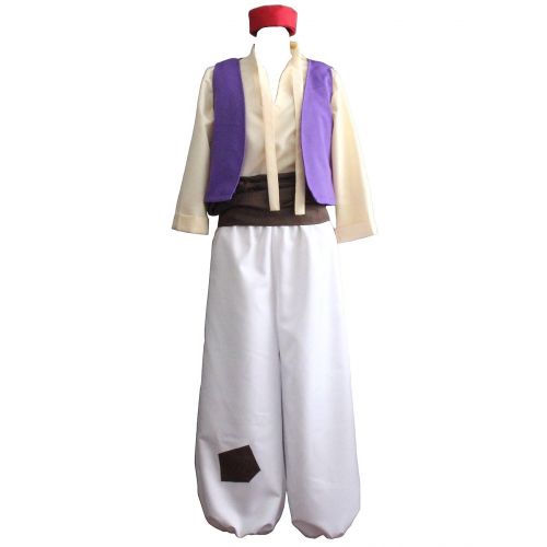  Ainiel Men’s Arabian Prince Costume Aladdin Street Rat Suits