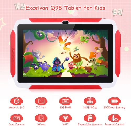  Ainol Q88 7Inch Touchscreen Dual Camera WIFI External 3G Android Tablets PC for Kids 3-9 Years
