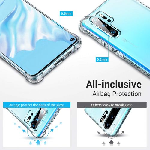  [아마존 핫딜]  [아마존핫딜]Ainope AINOPE Kompatibel Huawei P30 Pro Huelle, Huelle fuer Huawei P30 Pro Transparent Huelle TPU case Silikon Handyhuelle Huawei P30 Pro 6.47 (Crystal Clear) (2019)