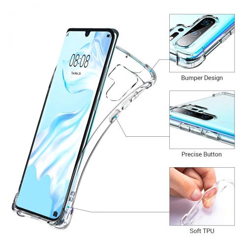  [아마존 핫딜]  [아마존핫딜]Ainope AINOPE Kompatibel Huawei P30 Pro Huelle, Huelle fuer Huawei P30 Pro Transparent Huelle TPU case Silikon Handyhuelle Huawei P30 Pro 6.47 (Crystal Clear) (2019)