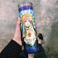 /Aintsaintco Saint Stevie Prayer Candle