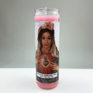 Aintsaintco Saint Cardi | Cardi B Prayer Candle