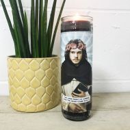 Aintsaintco Saint Snow Prayer Candle