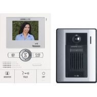 Aiphone JKS-1AD AudioVideo Single-Door Intercom Set, Includes Master Station with Power Supply and Surface-Mount Door Station