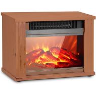 [아마존베스트]Air Choice Electric Fireplace Heater, Fireplace Space Heater with 3D Flames Effect, IndoorFireplace HeaterStove with 3s Instant Heat, 300Sq Ft Heat Area, Overheat Protection, Energy Saving,