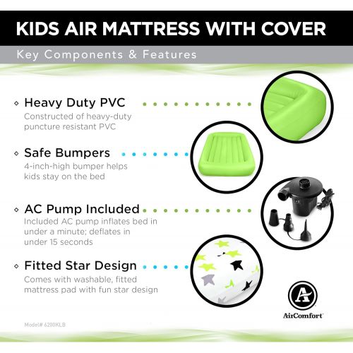 Air Comfort Dream Easy Kids Air Mattress with Cover