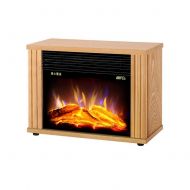 Air Conditioners CJC 1800W Freestanding Fires Fireplace Portable Stove Real Flame Effect Living Room Bedroom