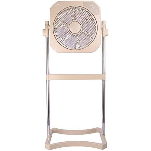  Air Innovations 12” Swirl Cool 2-in-1 Fan with Cord Wrap (AI-4400) (Beige)