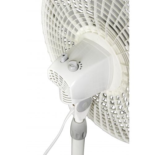  AIR KING Pedestal Fan,Wh,1950/1680/1380 cfm,18in. 9119