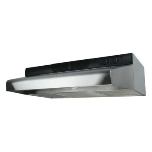  Air King ESDQ1248 Energy Star Qualified 24-Inch Under Cabinet Range Hood with 2-Speed Blower and 270-CFM, Stainless Steel Finish