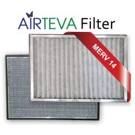 Air Sponge Filter Co. 16 1/4 x 21 1/2 x 1 Hinge HealthSmart Air Conditioner Filter with (1) year supply of MicroSponge pads