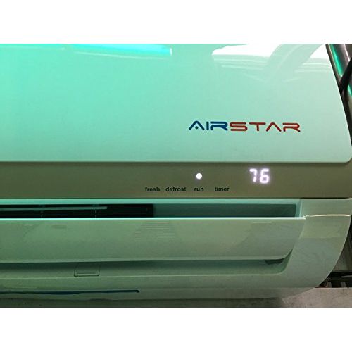  Air Star 36000 BTU Mini Split Inverter Ductless Air Conditioner, Heat Pump, Cooling, Heating, 230V, 15 Feet Installation Kits, (Pick Up Only)