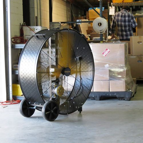  Air circulator Master Professional High Capacity Belt-Drive Barrel Fan, 36-inch, 2 Speed, OSHA Compliant - MAC-36-BDF