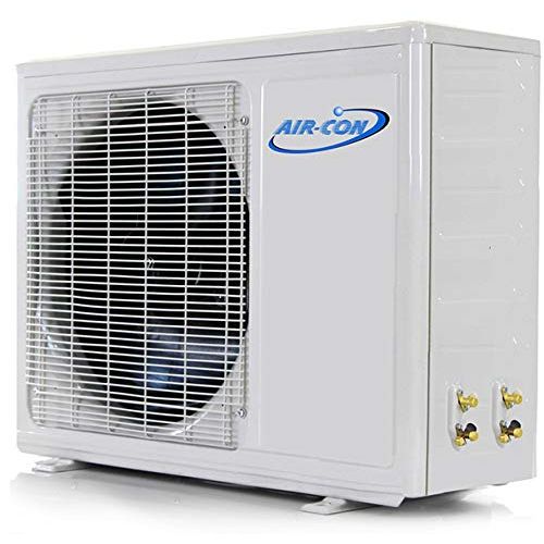  Air-Con Int. Multi Zone Mini Split Ductless Air Conditioner - Dual Zone 12000 + 12000-2 Zone Pre-Charged Inverter Compressor - Includes Two Free 25 Linesets - Premium Quality - US Parts & Tech