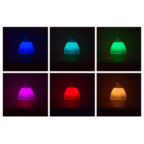  AIRCARE Aurora Ultrasonic Humidifier with Aroma Diffuser and Multi- Color LED Night Light